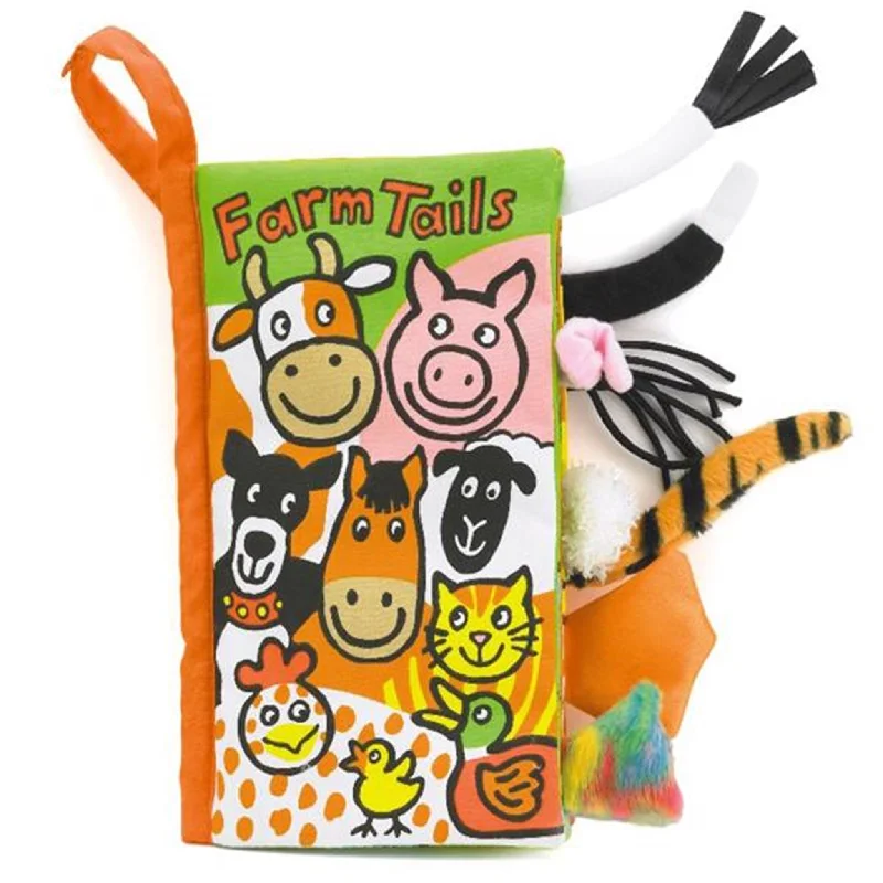 Cozy and gentle Jellycat attention to detailJellycat Talebook, Farm Tails