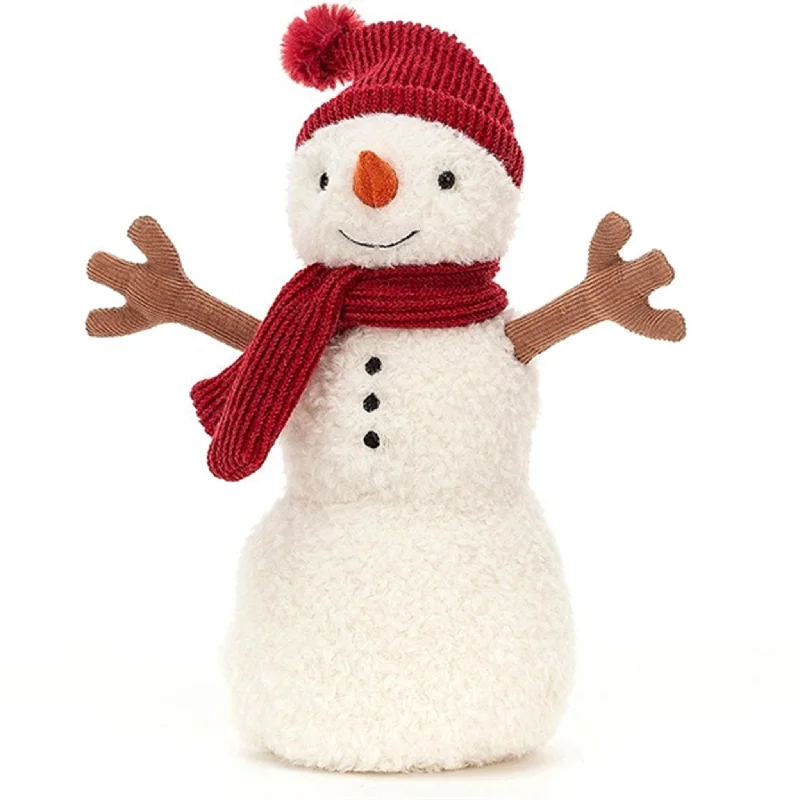 Adorable and snuggly Jellycat toysJellycat Teddy Snowman 20 cm