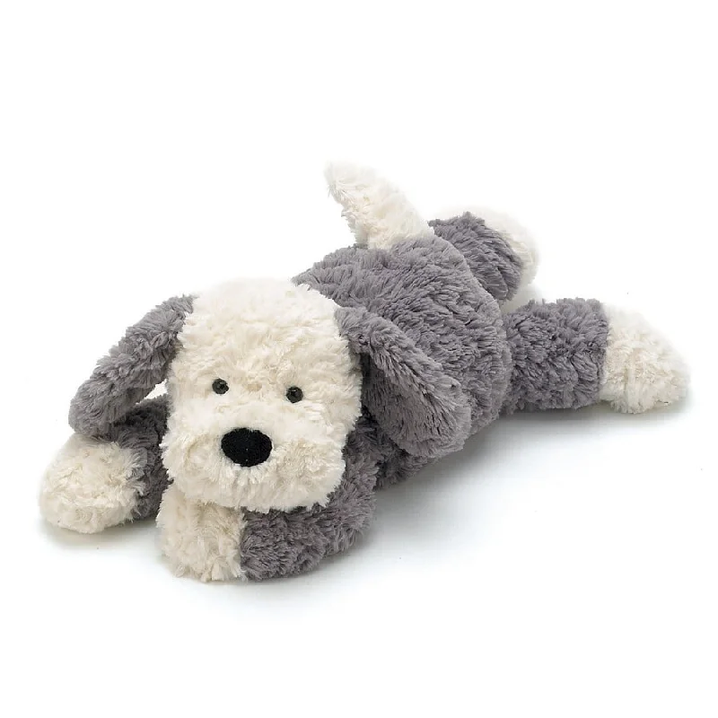 Cuddly and lovely Jellycat animalsJELLYCAT TUMBLIE SHEEP DOG MEDIUM GREY 35X12X35 CM Cuddly and lovely Jellycat animalsJELLYCAT TUMBLIE SHEEP DOG MEDIUM GREY 35X12X35 CM