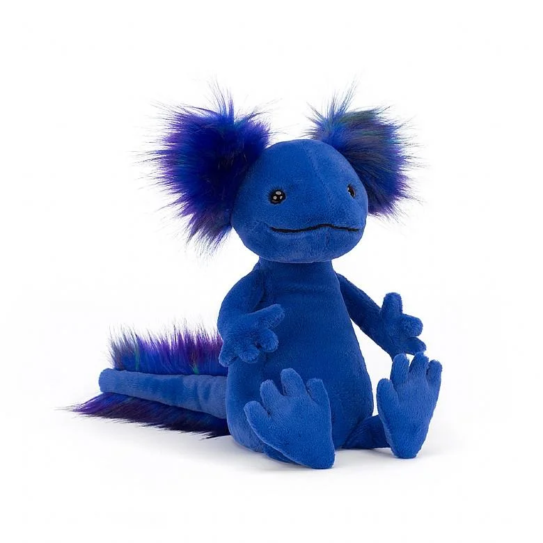 Huggable and sweet Jellycat all-around favoritesJELLYCAT ANDIE AXOLOTL BLUE 25X12X27 CM Huggable and sweet Jellycat all-around favoritesJELLYCAT ANDIE AXOLOTL BLUE 25X12X27 CM