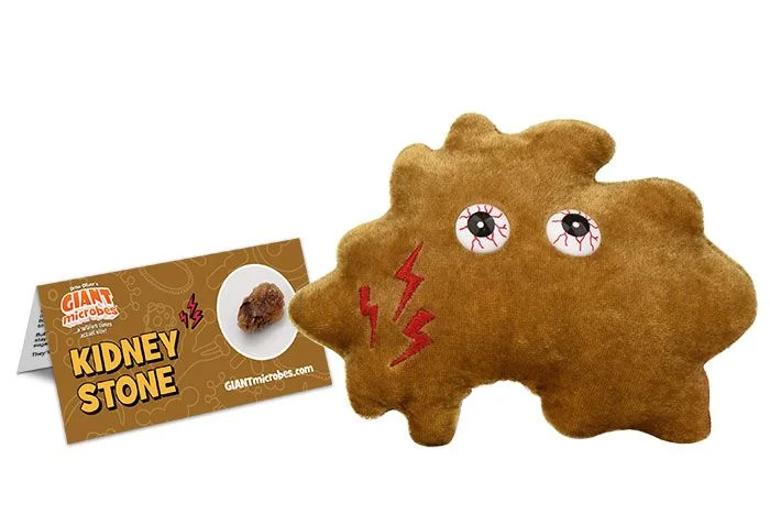 Whimsical and imaginative stuffed toysKidney Stone - GIANTmicrobes® Plush Toy