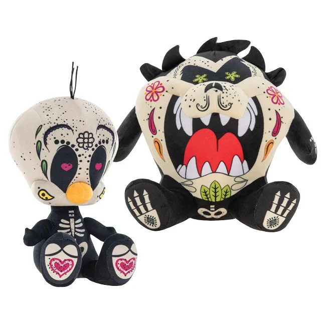 Playful and cheerful stuffed creaturesLooney Tunes Calaveras Asst 7" (Small) ($4.58/EA DELIVERED)