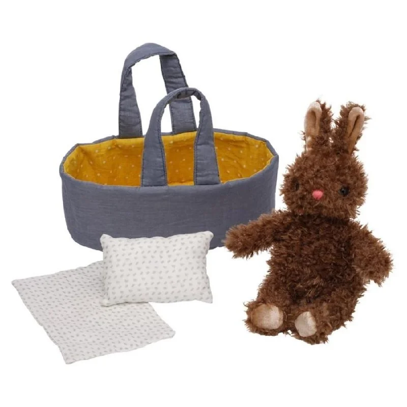 Delightful and enchanting plush friendsManhattan Toy Company - Moppettes Beau Bunny