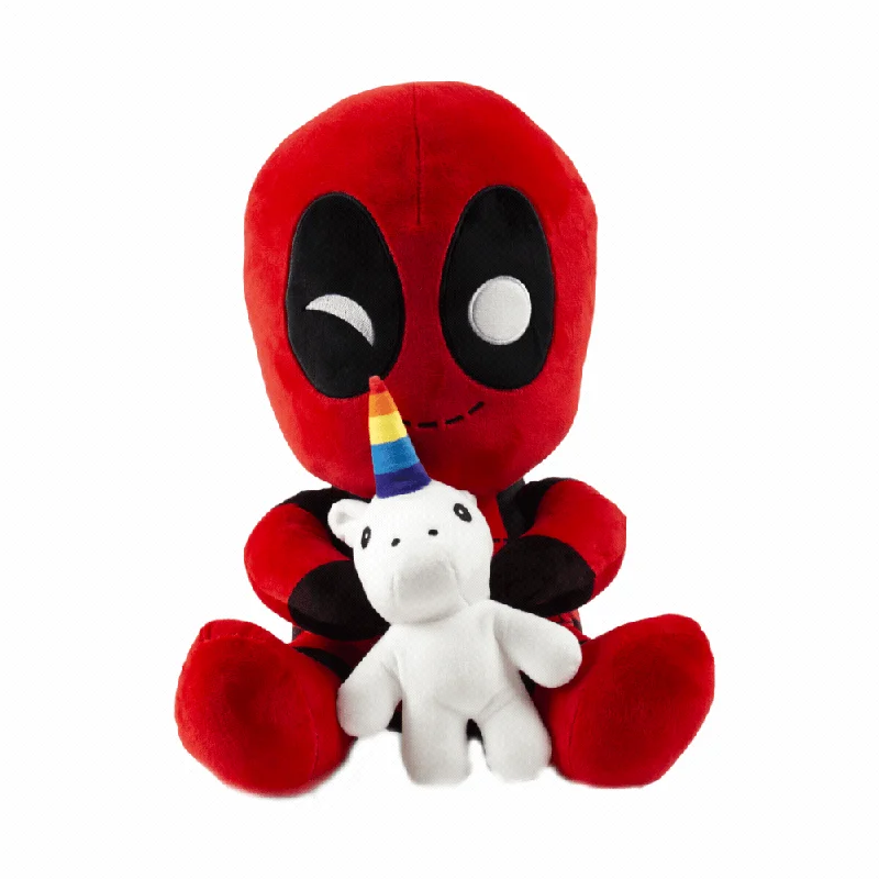 Cuddly and comforting plush charactersMarvel Deadpool Riding a Unicorn HugMe Vibrating Plush Cuddly and comforting plush charactersMarvel Deadpool Riding a Unicorn HugMe Vibrating Plush