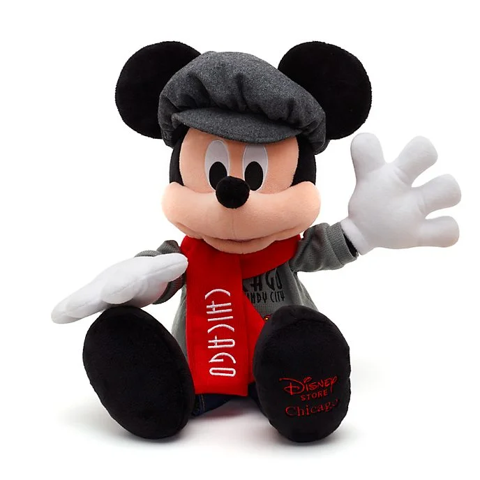 Fluffy and warm toy companionsMickey Mouse Plush – Chicago – 11 1/2''