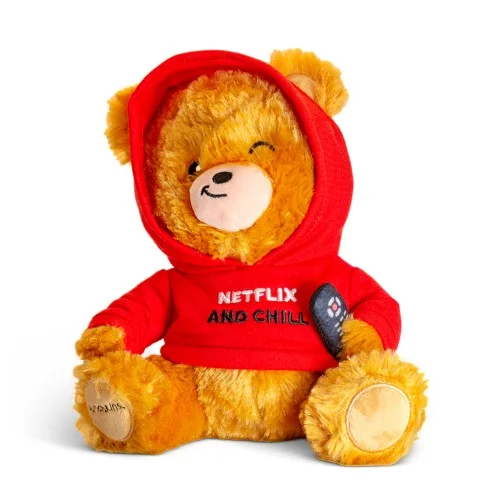 Cuddly and comforting plush characters“Netflix & Chill” – Teddy Bear