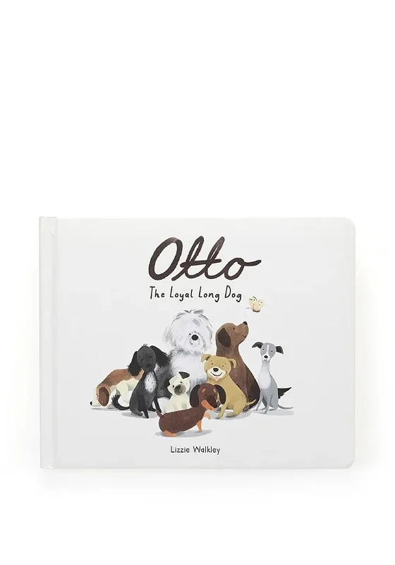 Cuddly and delightful Jellycat naptime buddiesJellycat Otto The Loyal Long Dog Book