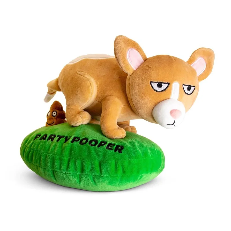 Cuddly and comforting plush characters“Party Pooper” – Chihuahua Plush