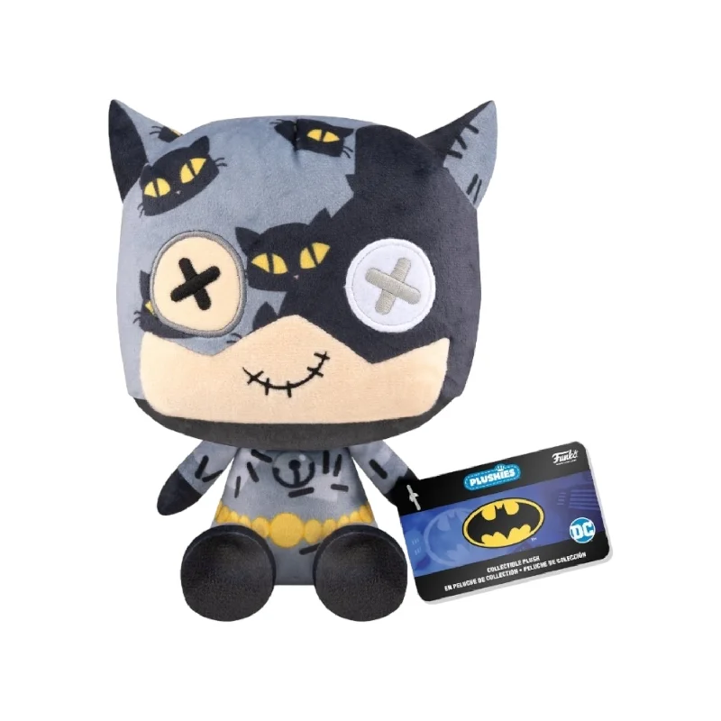 Friendly and approachable plush friendsPatchwork Catwoman 7" Funko Plush - DC Comics Friendly and approachable plush friendsPatchwork Catwoman 7" Funko Plush - DC Comics