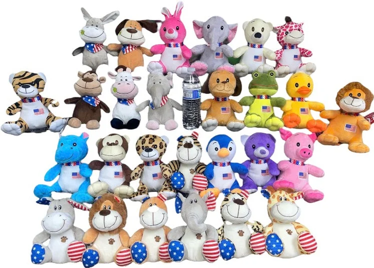 Whimsical and imaginative stuffed toysPatriotic/4th of July Mix (Medium) ($3.11/EA) DELIVERED Whimsical and imaginative stuffed toysPatriotic/4th of July Mix (Medium) ($3.11/EA) DELIVERED