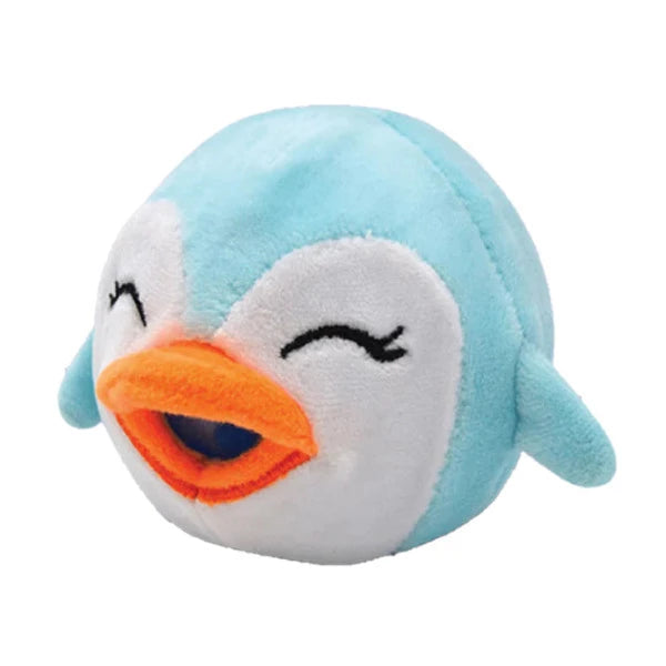 Adorable and tiny stuffed crittersPBJ's Plush Ball Jellies Chillie the Penguin