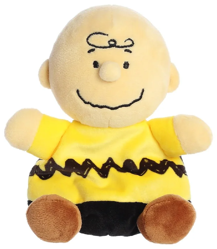 Friendly and approachable plush friendsPeanuts Palm Pals Charlie Brown 5"