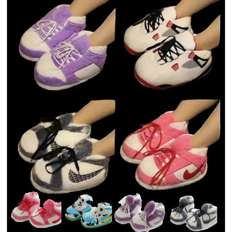 Fluffy and warm toy companionsPlush Slippers Asst ($11.77/EA DELIVERED)