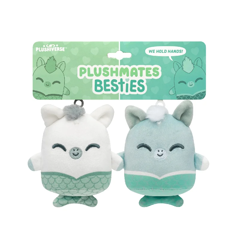 Endearing and lovable stuffed toysPlushiverse Happy Hippocampus Plushmates Besties