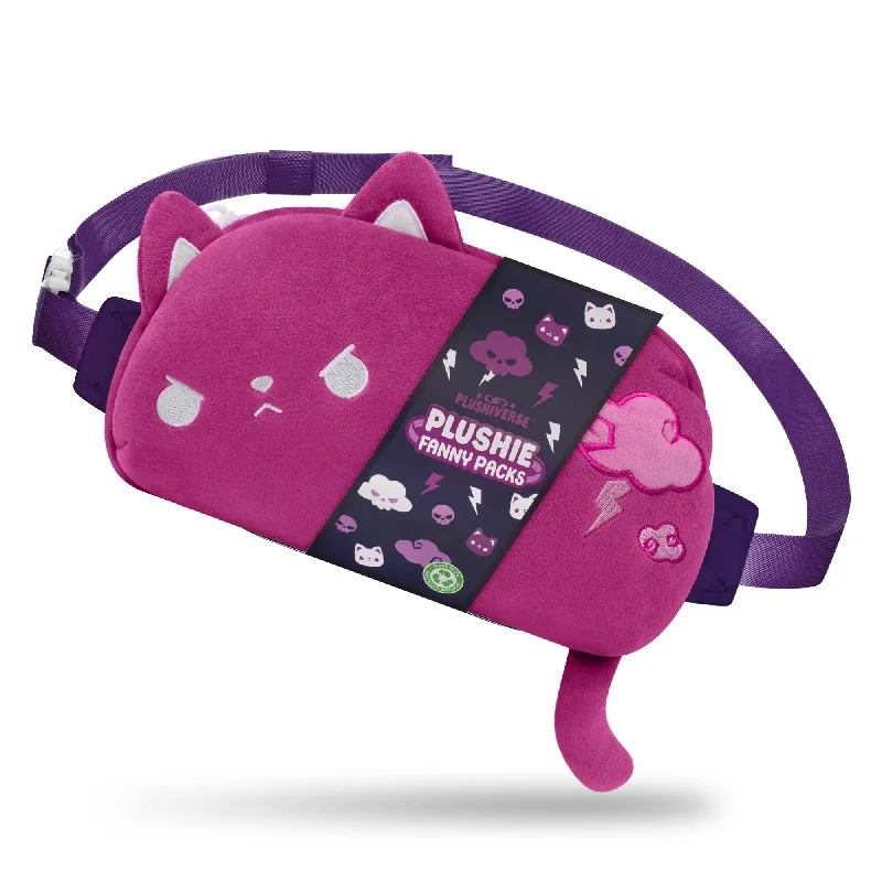 Soft and cuddly stuffed animalsPlushiverse Thunder Paws Plushie Fanny Pack
