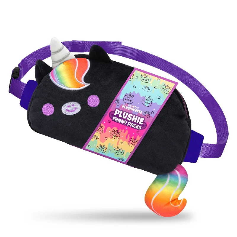 Delightful and enchanting plush friendsPlushiverse Unicorn Pride Plushie Fanny Pack