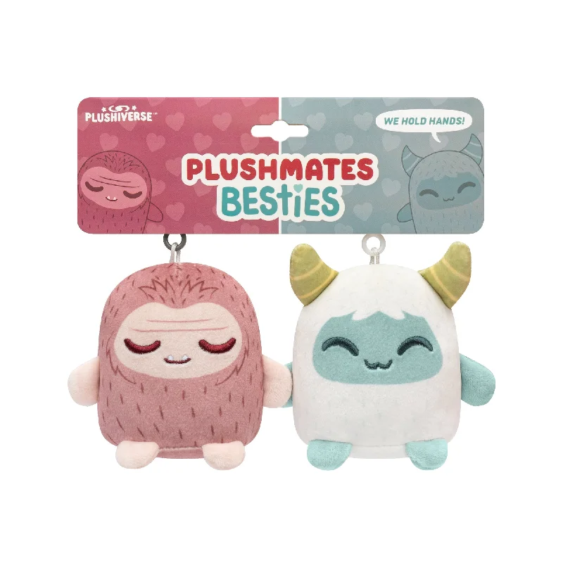 Soft and cuddly stuffed animalsPlushiverse Yeti & Bigfoot Plushmates Besties