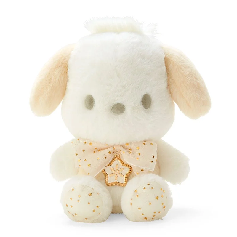 Cuddly and comforting plush charactersPochacco 8" Plush (Winter Star Series)