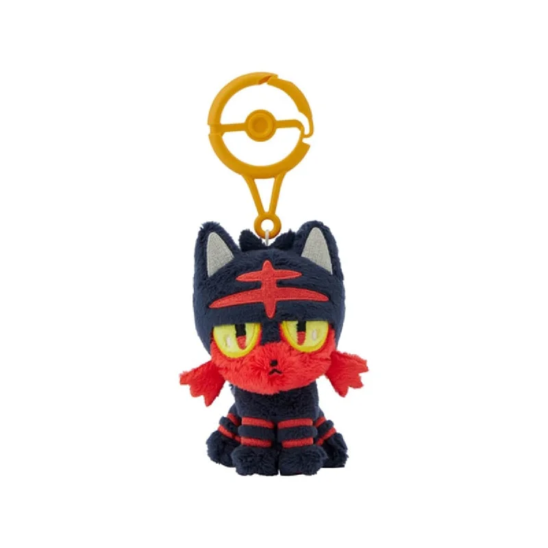 Colorful and vibrant plush creationsPokemon Mascot Keychain: Litten