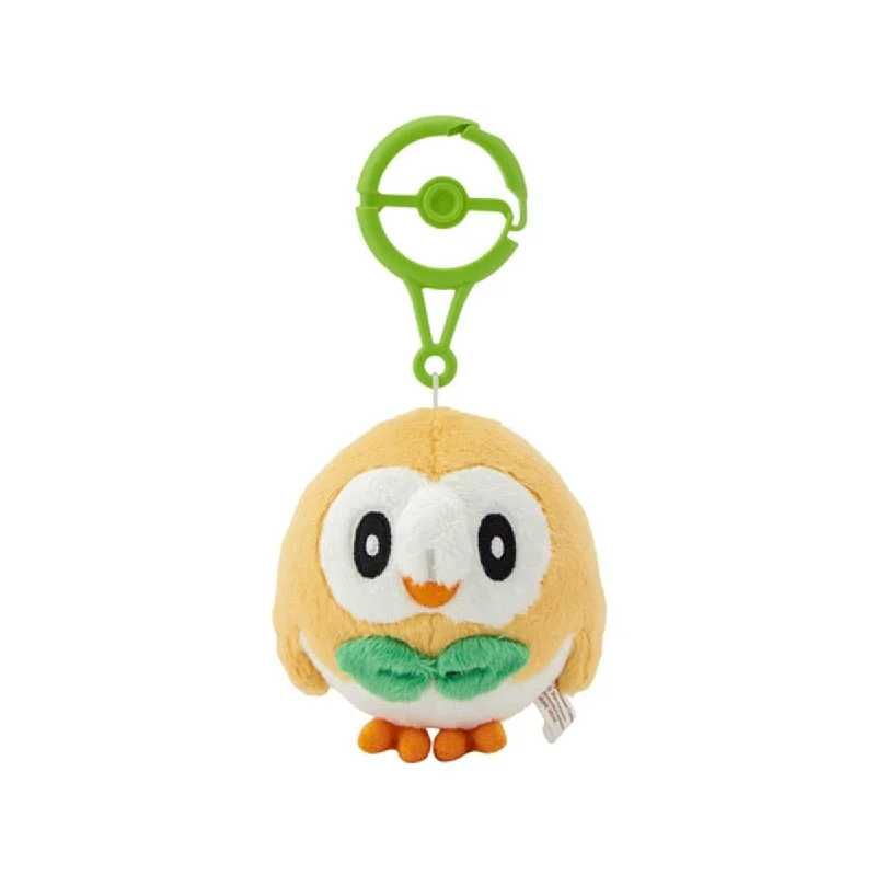 Enchanting and magical plush dollsPokemon Mascot Keychain: Rowlet