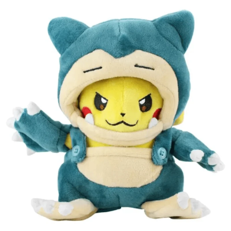 Sweet and innocent stuffed animalsPokémon Plush Cosplay Pikachu Snorlax 7in
