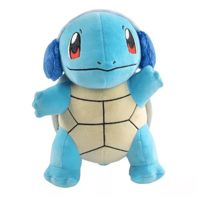 Playful and cheerful stuffed creaturesPokémon Seasonal Kellytoy Plush: Squirtle With Ear Muffs Playful and cheerful stuffed creaturesPokémon Seasonal Kellytoy Plush: Squirtle With Ear Muffs