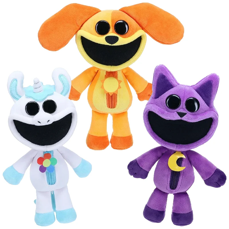Fluffy and warm toy companionsPoppy Playtime Smiling Critters CatNap, DogDay, and CraftyCorn 8" Plush Set Fluffy and warm toy companionsPoppy Playtime Smiling Critters CatNap, DogDay, and CraftyCorn 8" Plush Set