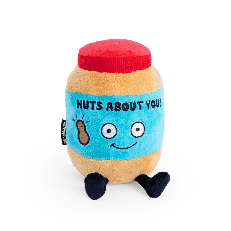 Friendly and approachable plush friendsPeanut Butter Jar – Nuts About You
