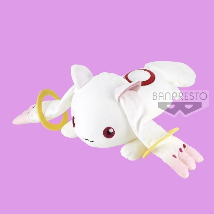 Soft and squishy plush crittersPUELLA MAGI MADOKA MAGICA 10TH ANNIVERSARY SUPER BIG PLUSH～KYUBEY