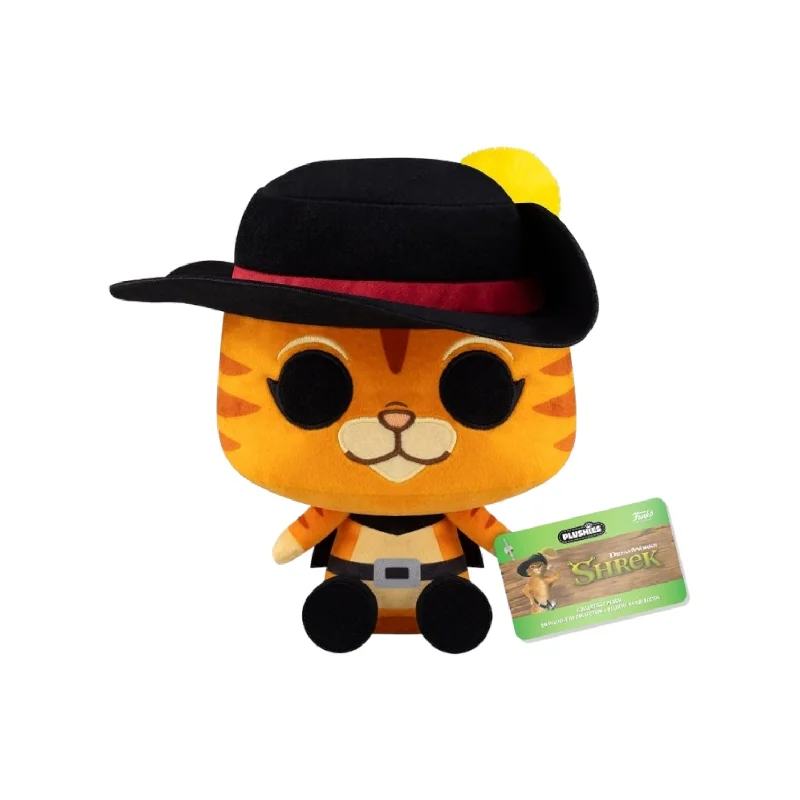 Friendly and approachable plush friendsPuss in Boots 7" Funko Plush - Shrek
