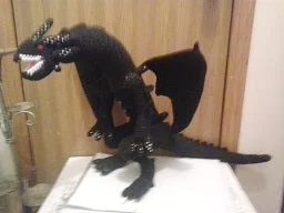 Cheerful and happy stuffed figuresRed Eyes Black Dragon Yu-Gi-Oh Amigurumi Plush