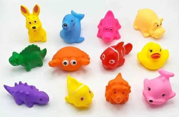 Fluffy and warm toy companionsRubber Animals Mix 2.5"-3" (Mini) ($.42/EA DELIVERED)