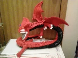 Enchanting and magical plush dollsSlifer the Sky Dragon Yu-Gi-Oh Amigurumi Plush