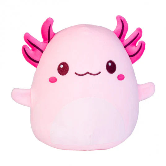 Colorful and vibrant plush creationsSmoosho's pals  Axolotl