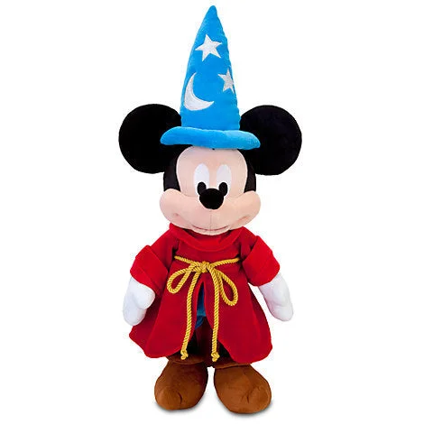 Fluffy and warm toy companionsSorcerer Mickey Mouse Plush – Medium 22 1/2''