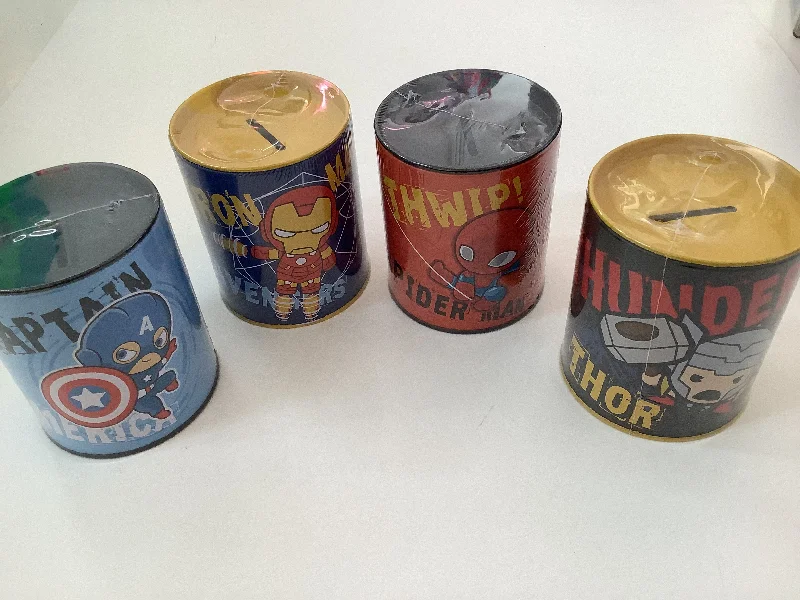Fluffy and warm toy companionsSuperhero Money Box x 1