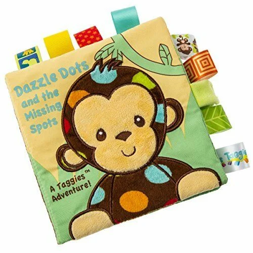 Endearing and lovable stuffed toysMary Meyer Taggies Dot Monkey Soft Book