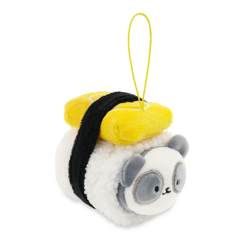 Adorable and tiny stuffed crittersTamago Egg Sushi Pandaroll Plush Keychain