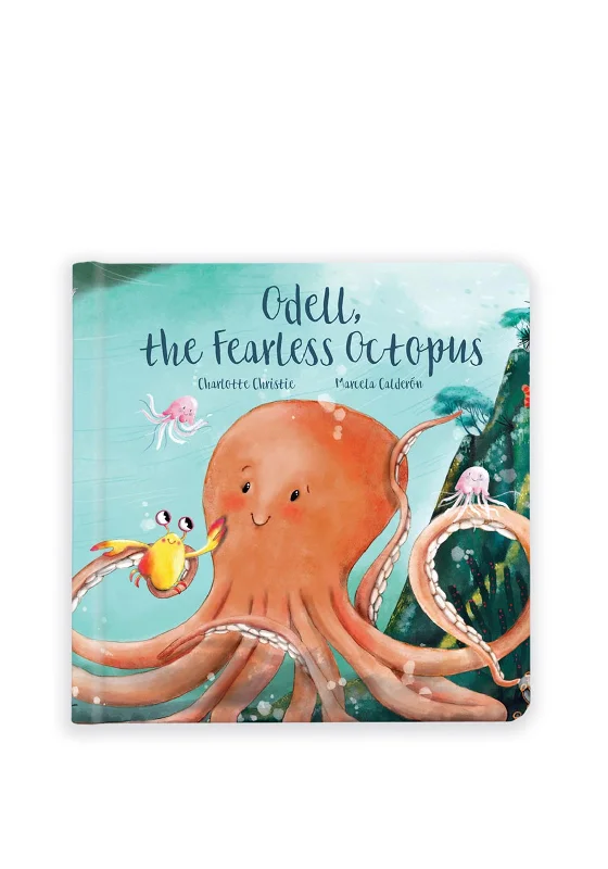 Cozy and gentle Jellycat attention to detailJellycat Odell The Fearless Octopus Book Cozy and gentle Jellycat attention to detailJellycat Odell The Fearless Octopus Book