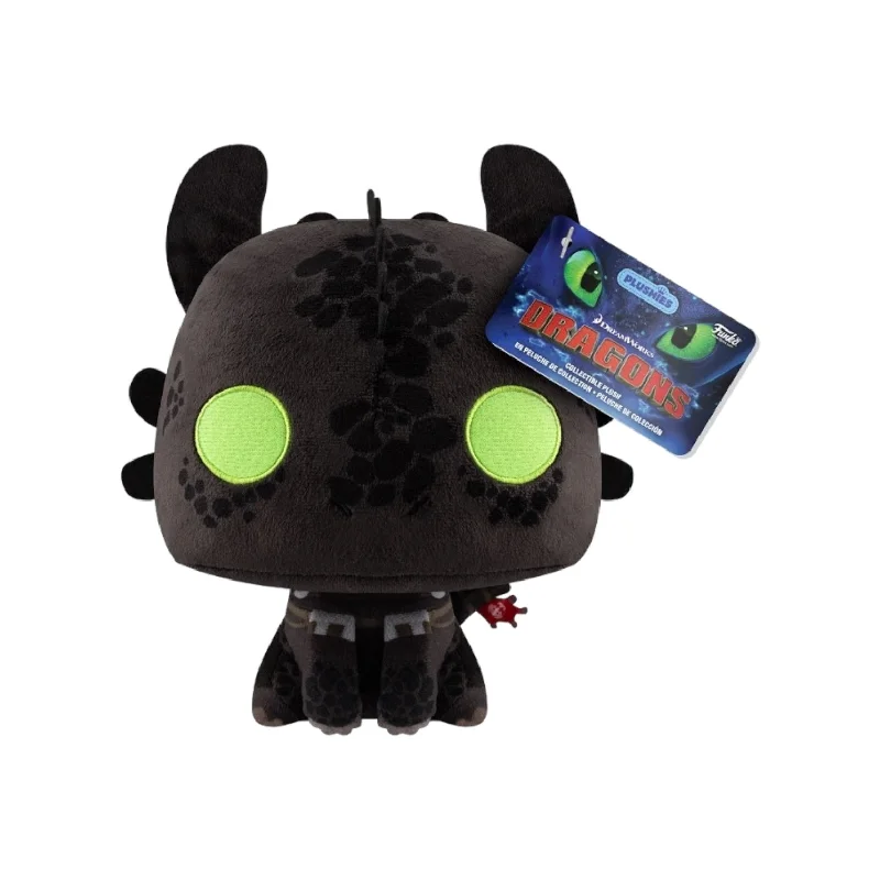 Soft and squishy plush crittersToothless 7" Funko Plush - How To Train Your Dragon