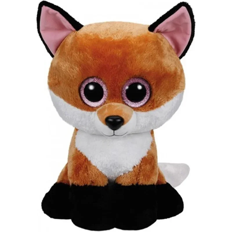 Delightful and enchanting plush friendsTy Beanie Boo's Large Slick the Fox