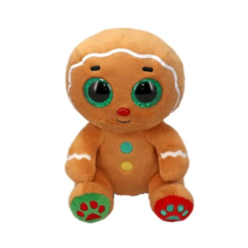 Soft and squishy plush crittersTy : Beanie Boos - Nutmeg - Gingerbread