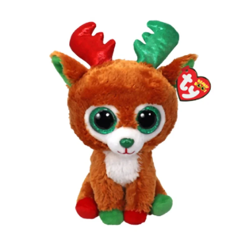 Enchanting and magical plush dollsTy : Beanie Boos - Tinseltoes - The Reindeer