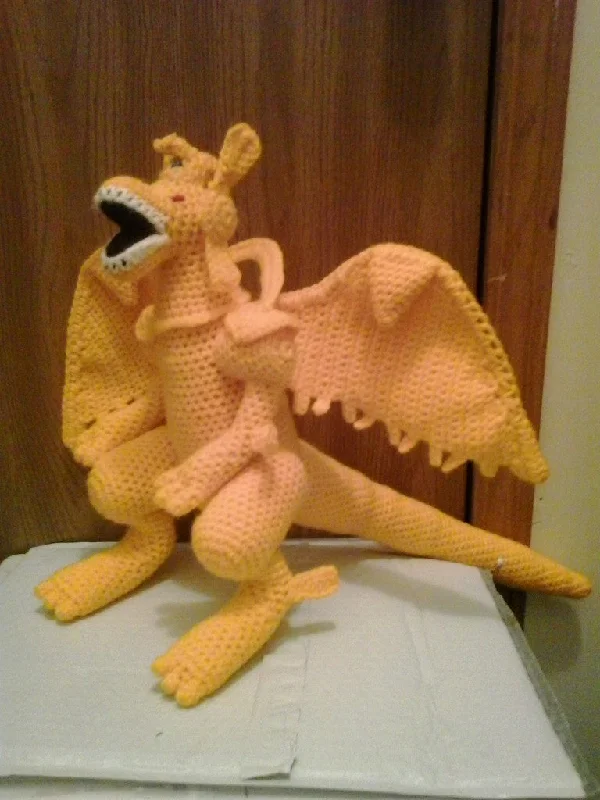 Friendly and approachable plush friendsWinged Dragon of Ra Yu-Gi-Oh Amigurumi Plush