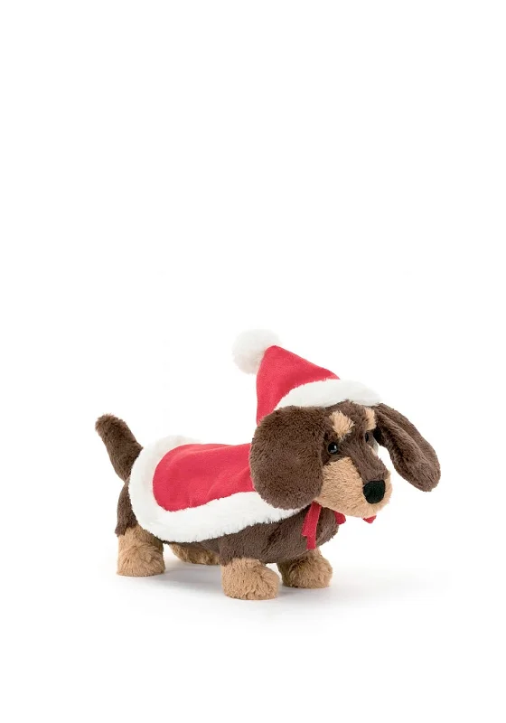 Adorable and snuggly Jellycat toysJellycat Winter Warmer Otto Sausage Dog