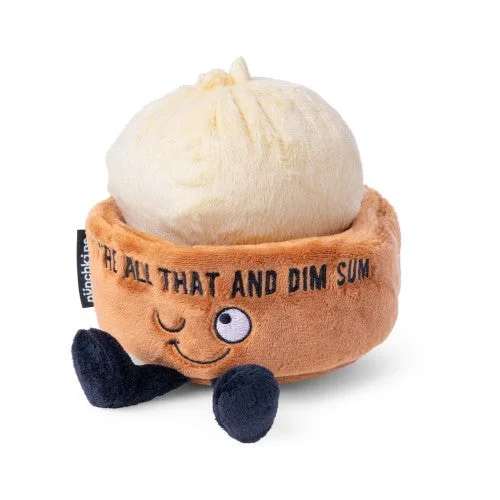 Huggable and cozy plush toys“You’re All That & Dim Sum” Plush Dim Sum Soup