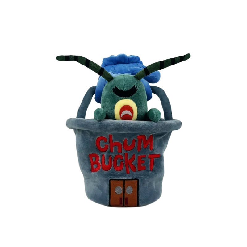 Cheerful and happy stuffed figuresYoutooz - Spongebob Squarepants - Plankton Chum Bucket Plush (9in) Cheerful and happy stuffed figuresYoutooz - Spongebob Squarepants - Plankton Chum Bucket Plush (9in)