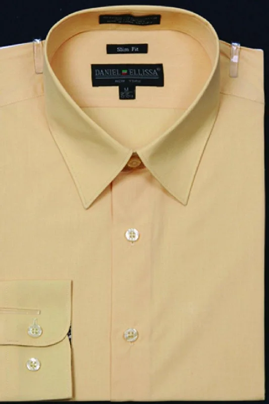 Get ready for your next season with amazing savings on all clothing.  Men's Slim Fit Dress Shirt Color Corn