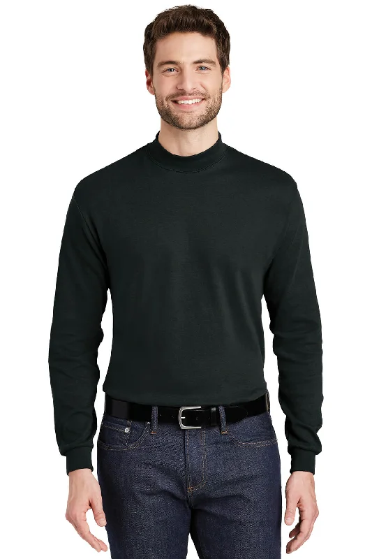 Shop the latest men's clothing trends at a fraction of the price. Port Authority Men's Long Sleeve Mock Turtleneck Shop the latest men's clothing trends at a fraction of the price. Port Authority Men's Long Sleeve Mock Turtleneck
