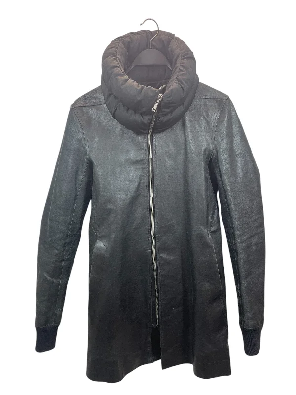Big discounts  – Shop now for amazing deals.  Rick Owens///Leather Jkt/40/Plain/Leather/BLK//W [Designers] Design/